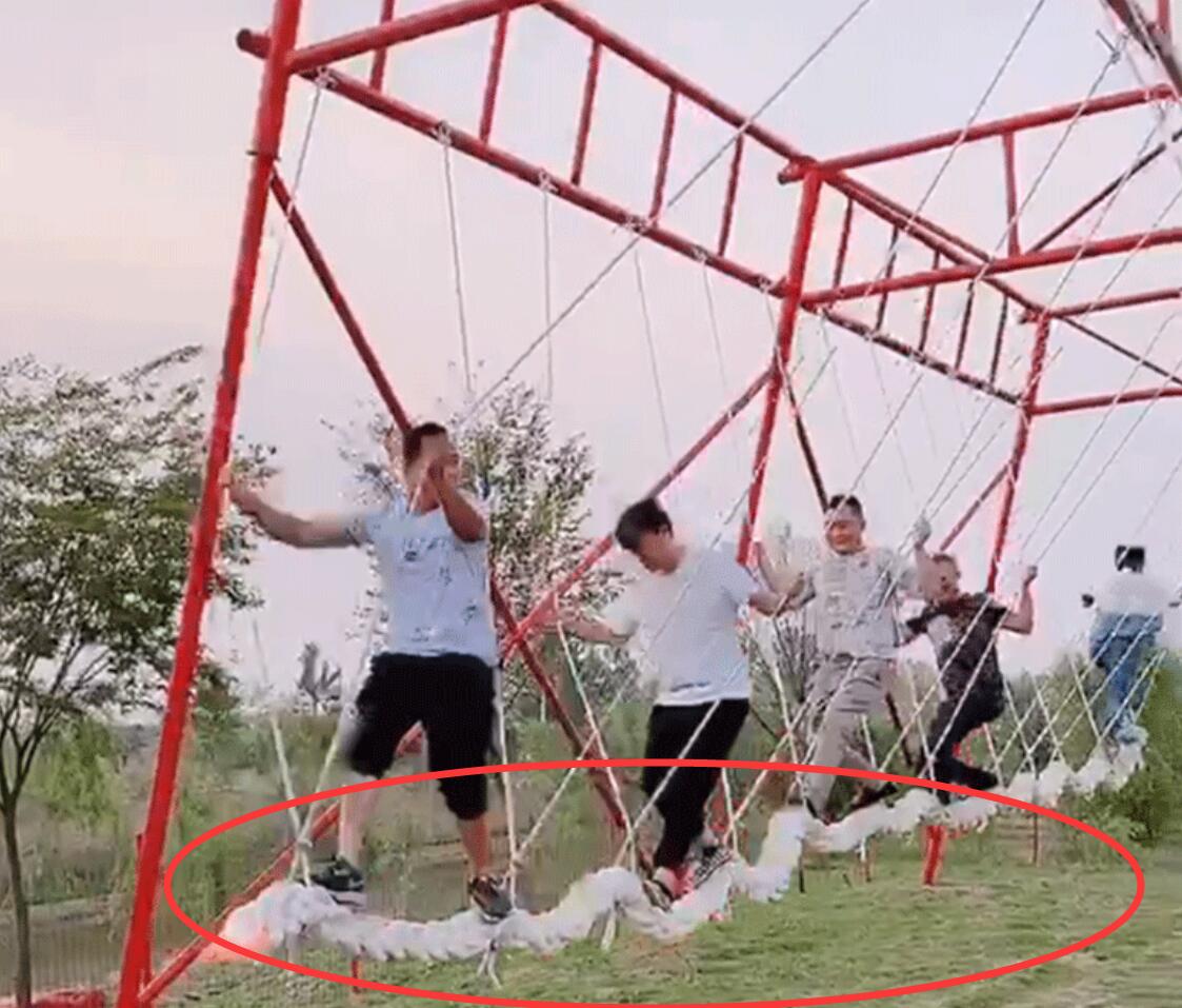 網(wǎng)紅多人秋千繩